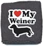 Artist Weiner Dog Clean - I Love My Weiner - Wristband