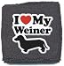 Artist Weiner Dog Clean - I Love My Weiner - Wristband