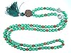 Love Heart Chakra Mala- green Jade Prayer Beads Rudraksha Yoga Spiritual N..