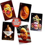 3D Idaho Potatoes Souvenir Postcards Collectors Set Of 5 51nmks0x2 L. SL160 3D Idaho Potatoes Souvenir Postcards Collectors Set Of 5