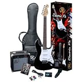 Electric Guitar Package SX RST BK w/GA1065