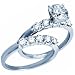 Engaging Diamond Engagement Ring Set (Center stone is not included)