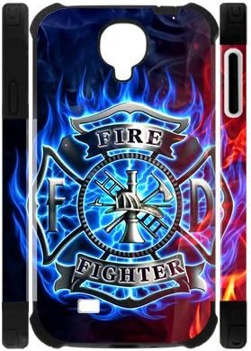 Caseclothing Creative Emblem Flames Fire Fighter Firefighter Fireman Dual-Protective Case Sleeve Protector for Phone Samsung Galaxy S4 I9500