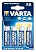 Varta High Energy Batteries AA Alkaline 1.5 Volt 4 Pack
