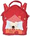 Kid's Preschool Backpack, Koala Collection - Red velour
