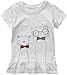 Fiream Little Girls Summer Lovely Cotton T Shirt(18months to 6years)