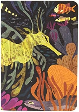 Scout Books Illustrated: Meg Hunt's Leafy Seadragon Notebook 3 Pack (3.5" x 5")