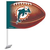 Miami Dolphins NFL Car Flag (11.75x14.5)