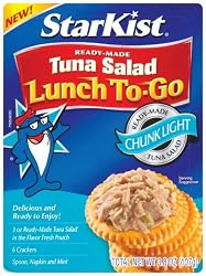 StarKist Tuna Salad Lunch To Go Chunk Light, 3.8-Ounce Pouches (Pack of 12)