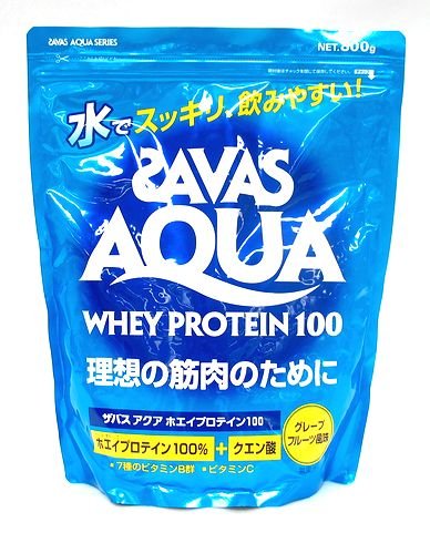 ザバス アクア ホエイプロテイン100 グレープフルーツ味 800g