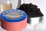 OLMA Black Caviar Piluga 16 oz (454g) Metal Tin (FREE Overnight Shipping)