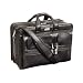 US Luggage Leather Look Wide Body Computer Portfolio- K137-4 Black