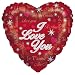 Sparkling Love Holographic Mini Balloon (1 ct)