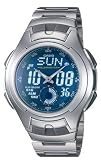 Casio - AQ-160WD-2BVEF - Montre Homme - Multifonction - Quartz analogique et digitale - Bracelet acier