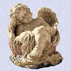 Norma the sleeping baby angel statue cherub sculpture (Large size)