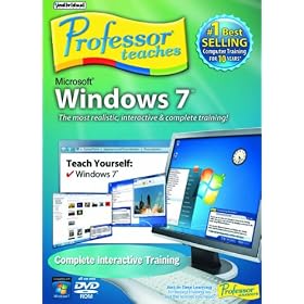 Professor Teaches Windows 7 Training (PC DVD)