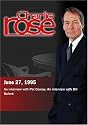 Charlie Rose with Pat Conroy; Bill Buford (June 27, 1995)
