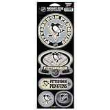 Pittsburgh Penguins Prismatic Stickers