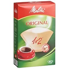 Melitta Original Filtert�ten, Naturbraun 1x2, 6er Pack (6 x 80 St�ck)