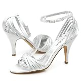 Michael Antonio Chap Heels 7 Silver