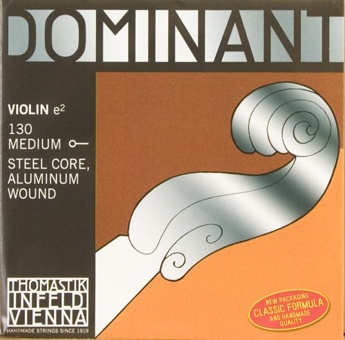 Dominant No.130 ヴァイオリン弦 スチール/アルミ巻 E線 (4/4)　ボールエンド