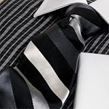 Woven Italian Satin Tonal Stripe Neckwear