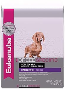 EUKANUBA Breed Specific Adult Dachshund Dog Food 10 Pounds EUKANUBA Breed Specific Adult Dachshund Dog Food 10 Pounds