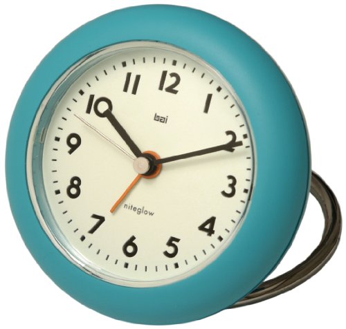 Bai Rondo Travel Alarm Clock, Turquoise