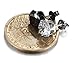 Jstyle Stainless Steel Womens Mens Cubic Zirconia Stud Earrings Pierced 6 Pairs