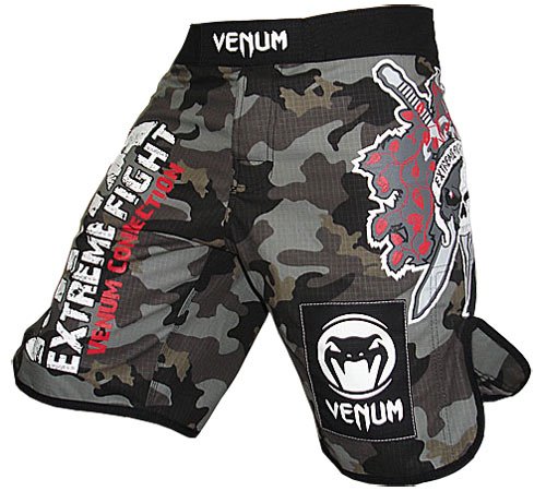 Venum Pirate Camouflage Fight Short, Extra Large
