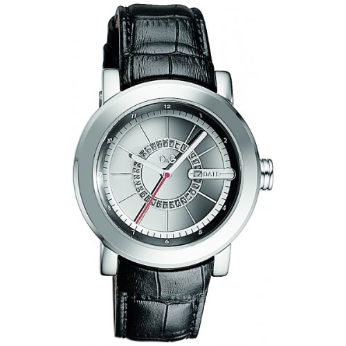 Dolce&Gabbana Herren-Armbanduhr Analog Leder schwarz DW0721 Preisvergleich