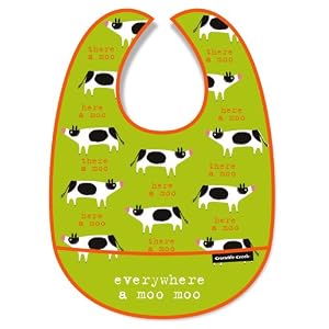 Crocodile Creek Bib Everywhere A Moo