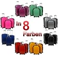 REISEKOFFER SET TROLLEY HARTSCHALEN 3 tlg. KOFFER-SET 2048 in 8 Farben zur Auswahl
