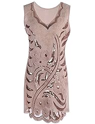 Polyester Sequined Beaded Embroidered  Dress