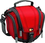 Case Logic DCB-36 Compact Camcorder Case (RED/GREY)