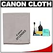 Canon Microfiber Cloth, Hurricane Blower, Brush, Fluid & Tissue Cleaning Kit for EF Lenses & EOS 1Ds, 1Ds Mark II, III, IV, 50D, 5D, 7D, Rebel XS, XSi, T1i & T2i Digital SLR Cameras