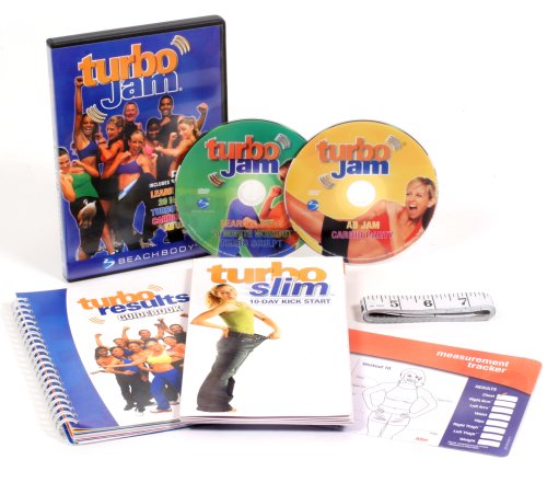 ターボジャム 【turbo Jam】 米国版 DVD2枚組 キックボクシング、ダンス、有酸素運動を組み合わせた10日間ダイエットプログラムDVD 22813