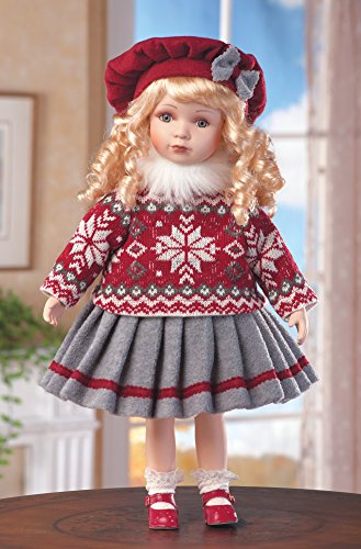 Collections Etc Collectible Nordic Natalie Doll