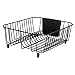 Rubbermaid L3-6008-M5-BLA  Antimicrobial Small Dish Drainer, Black