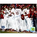 Tony LaRussa St. Louis Cardinals - World Series Intro - Autographed 8x10 Photograph