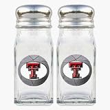 Review Bergamot  / Texas Tech Red Raiders Basketball Shaped Logo Salt and Pepper Shaker Set
