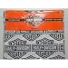HARLEY DAVIDSON FLAME RIDER FIREBALL TWIN SHEET SET