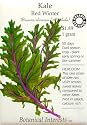 Red Winter Kale Certified Organic Heirloom Seeds 250 Seeds