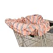 Wupzey Shopping Cart / Diner Cover - Orange Stripe