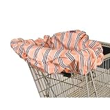 Wupzey Shopping Cart / Diner Cover - Orange Stripe