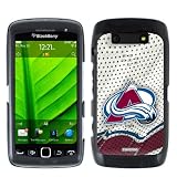 Colorado Avalanche - Away Jersey design on BlackBerry Torch 9850 9860 Hard Case
