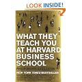 What They Teach You at Harvard Business School: My Two Years Inside the Cauldron of Capitalism