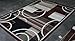 Generations Contemporary Reds Burgundy Modern Square & Circles Area Rug