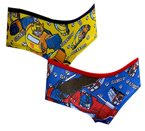 Transformers 2-Pack Womans Cotton Stretch Hipster Panty (Medium)