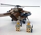 Modbrix 2329 - ★ US ARMY Black Hawk Hubschrauber inkl. custom US Special Forces Soldaten aus original Lego© Teilen ★ - 4